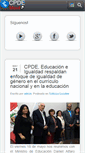Mobile Screenshot of cpde.org.pe